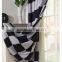 white black checks pattern very cheap curtains window curtains