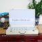 Chinese factories wholesale custom high-grade PU leather box, perfume white gift box