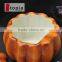 500 ml halloween creamic dessert pumpkin shape pot wholesale