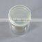 2014 100ml clear glass pudding/milk/yogurt bottle