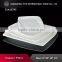 Microwave safe ceramic dinner plate ceramic square plate white dinner plate