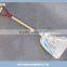 Short Wooden Handle Aluminium Snow Shovel