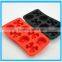 Amazon Hot Sale FDA Skull Silicone Ice Mold