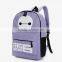 2015 Hot Sale Cute Cartoon Canvas Fashion School Bag Backpack Travel Bag