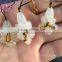 traditional jade stone gift crafts pendent flower shape