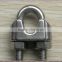 DIN741stainless steel metal cable clamp for wire rope