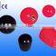 Red and black ball knobs