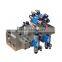 hydraulic valve group for rising machine