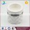 2017 embossed white ceramic tea light holder
