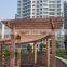 Fire-resistant and environmental friendly wpc pergola