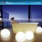 modern fashionable outdoor led light ball changing color with rgb