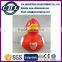 Hot printed custom logo vinyl rubber duck