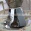 Manufacture cylinder glass dining table for hotel used