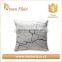 Eco-friendly Pillow Washable Paper Marble Pillow Cover