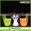 plastic glow chair for bar 169 colors for event generator light set