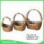 Boat shape cheap bulk wicker empty gift basket