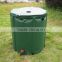 Garden rain barrel for patio 1000L PVC