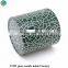 Green Mercury Glass Pillar Christmas Candle Holder