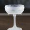 5oz etched laser engrave glass sand blasted logo wine glass cup