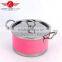 Longfei OEM non-stick stock pot/soup stock pot/stainless steel handle stock pot