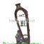 2015 new arrival for indoor polyresin wine cabinet furniture with perfect resin statues