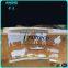 Custom made new design clear arc acrylic block sign holder,acrylic photo block