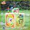 2017 New fashion 5 in 1 baby wooden activity cube toddlers best design wooden activity cube kids wooden activity cube W11B088