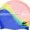 Multi colors fashionable swimming caps with customized logo(CAP-201)