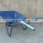 heavy duty wheel barrow with one wheel farm tool cart metal gardon cart