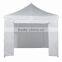 Outdoor Pop Up Metal Frame Canopy Garden White Gazebo Tent with 3 Sidewalls