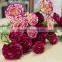 61cm 3 flower heads red artificial carnation flowers