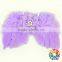 Cute Lavender Feather Angel Wings Wholesale Fashion Style Small Feather Angel Wings With Flower