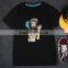 Customized printed logo 100% cotton promotion tee men's t shirt