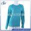 Wholesale lady's seamless long sleeve top