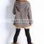 2015 New Fashion Models For Kids Hooded Cardigan Sweaters