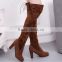 zm35777a 2017 autumn women shoes fashion lady knee high boots