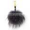 Myfur Popular Top Quality Fur Ball Keychain Wholesale Fluffy Raccoon Fur Pom Pom