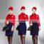 New fashion flight attendant costume / flight attendant uniforms for sale