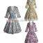 Walson C89081A Wholesal walsonrockabilly supplier Cotton Long Sleeve Printed 50s vintage rockabilly dress winter vintage swing d