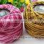 100% Mercerized cotton ,reflective knitting yarn