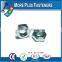 Made in Taiwan Hexagon Jam Nut Metric DIN 936 Class 4 Class 6 Coarse Thread Fine Thread Bare Steel Zinc Plated
