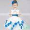 Newest Girls wedding dress, lovely Party dress for girls, kids fashion dress wholesale