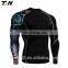 2017 Wholesale Custom Compression Shirts Rash Guard Sportswear