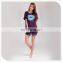 Kiss print bamboo fiber Summer loose T-shirt short sleeves blouses