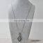 Crystal Drop Pendant Necklace