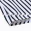 Fashion slim fit stripe men dress shirt for white collar in ShenZhen