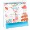 Creative Design Cute Fashional 2018 Office Table Calendar With Logo Printed