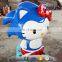 KAWAH Fiberglass Garden Decoration Cartoon Characters Sonic