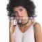Party humid curly short black wigs P-W249