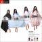 Professional salon barber hair cutting gown cape with viewing window hairdresser apron